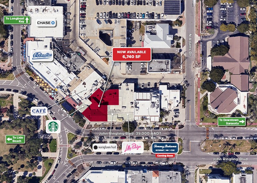 443 John Ringling Blvd, Sarasota, FL à louer - Photo de l’immeuble – Image 3 sur 5