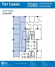 7080 Hollywood Blvd, Los Angeles, CA à louer Plan d’étage– Image 1 sur 1