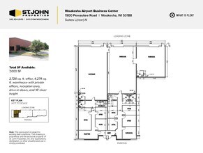 2000 Pewaukee Rd, Waukesha, WI à louer Plan d’étage– Image 1 sur 2