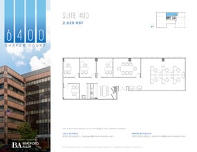 6400 Shafer Ct, Rosemont, IL à louer Plan d’étage– Image 1 sur 2