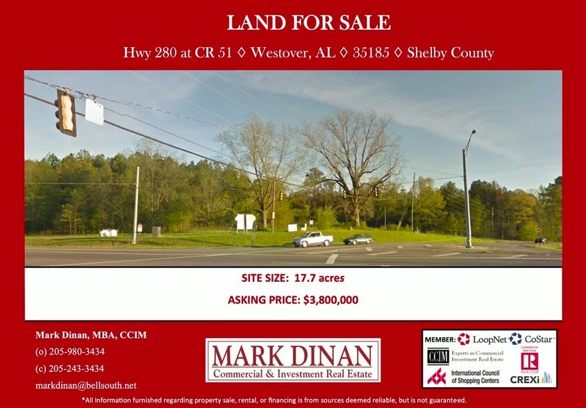 U.S. Highway 280 at CR 51, Westover, AL à vendre - Vidéo sur l’annonce professionnelle – Image 2 sur 8