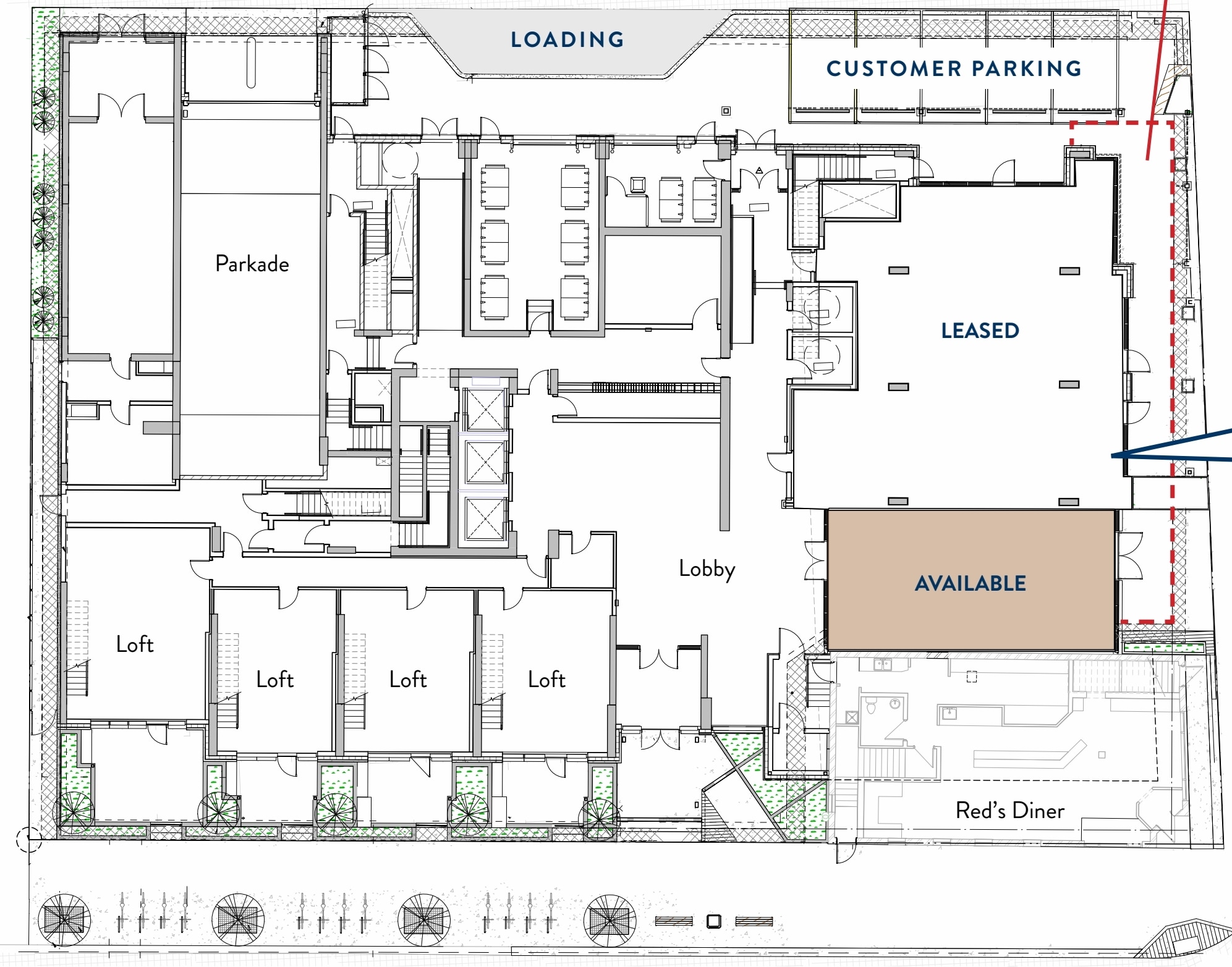 510 15 Av SW, Calgary, AB à louer Plan d’étage– Image 1 sur 1