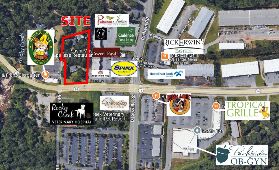 3110 S Highway 14, Greenville, SC à vendre - Photo principale – Image 1 sur 2
