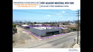 Plus de détails pour 230-234 E C St, Wilmington, CA - Industriel/Logistique à vendre