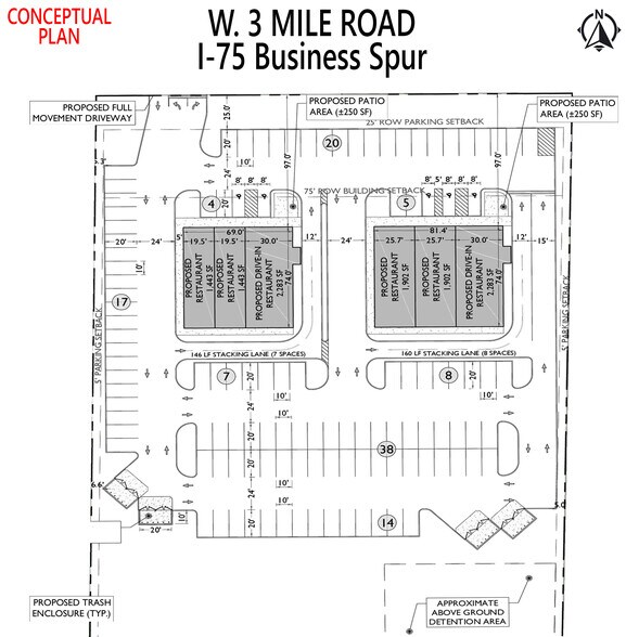 4383 I 75 Business Spur, Sault Sainte Marie, MI à louer - Plan de site – Image 2 sur 3