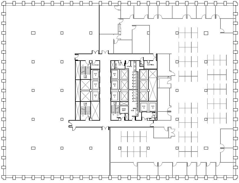 222 S Riverside Plz, Chicago, IL à louer Plan d’étage– Image 1 sur 1