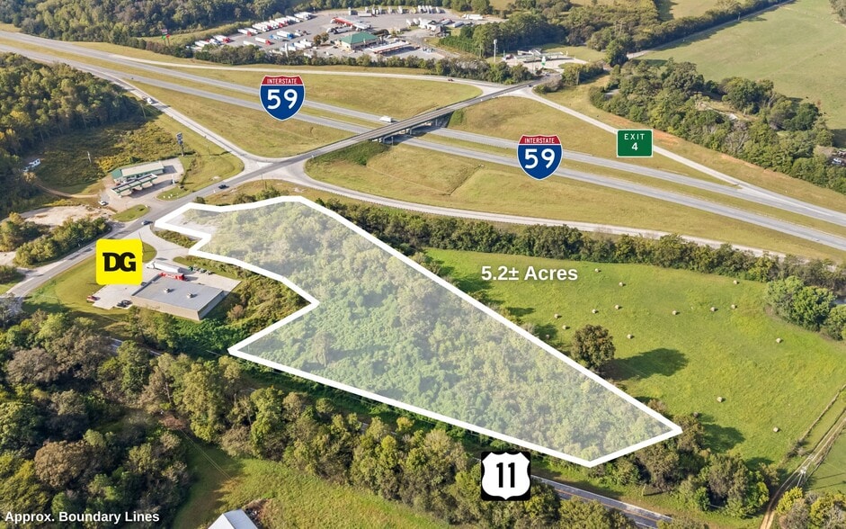 71 Old US 11 hwy, Rising Fawn, GA à vendre - Aérien – Image 2 sur 17