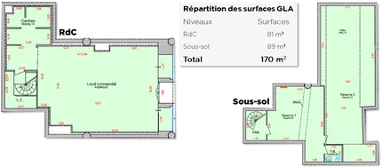 37 Rue Du President Wilson, Levallois-Perret à louer Plan d’étage type– Image 2 sur 2