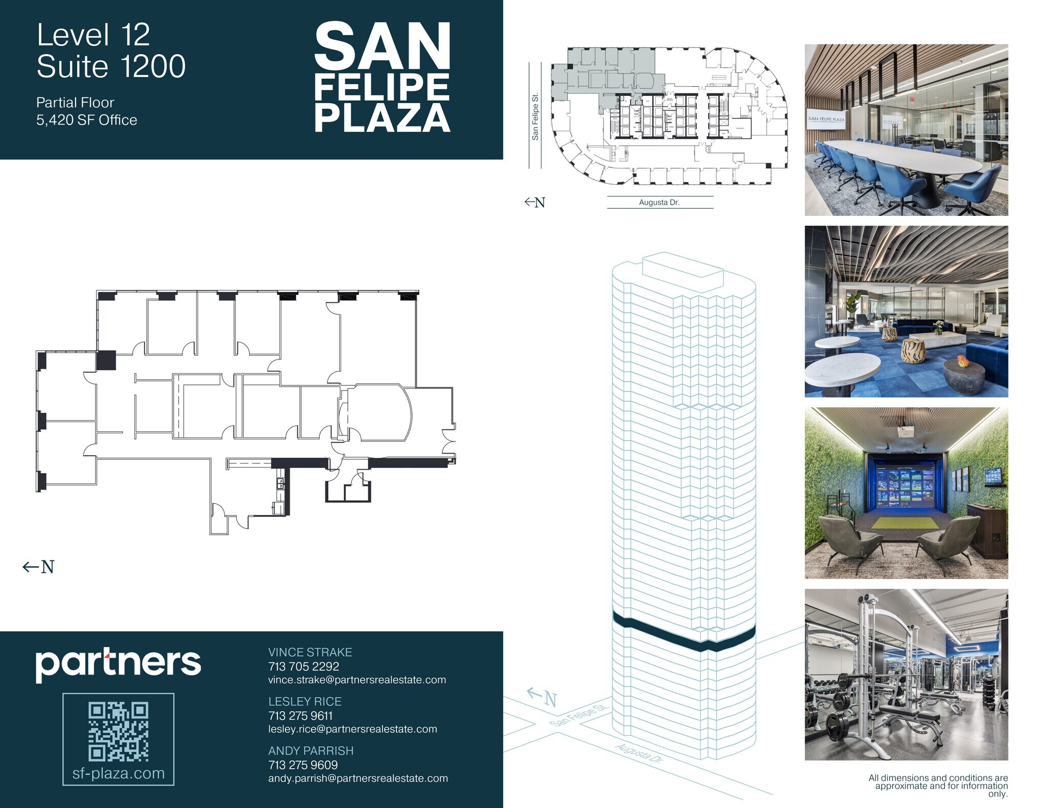 5847 San Felipe St, Houston, TX à louer Plan de site– Image 1 sur 2