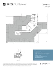 18301 Von Karman Ave, Irvine, CA à louer Plan d’étage– Image 1 sur 1