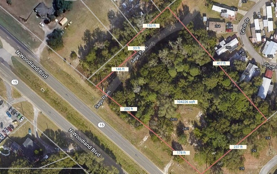 2401 N Woodland Blvd, Deland, FL à vendre - Aérien – Image 2 sur 4
