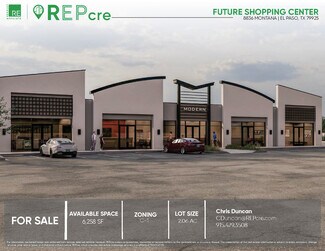 Plus de détails pour 8836 Montana Ave, El Paso, TX - Local commercial à vendre