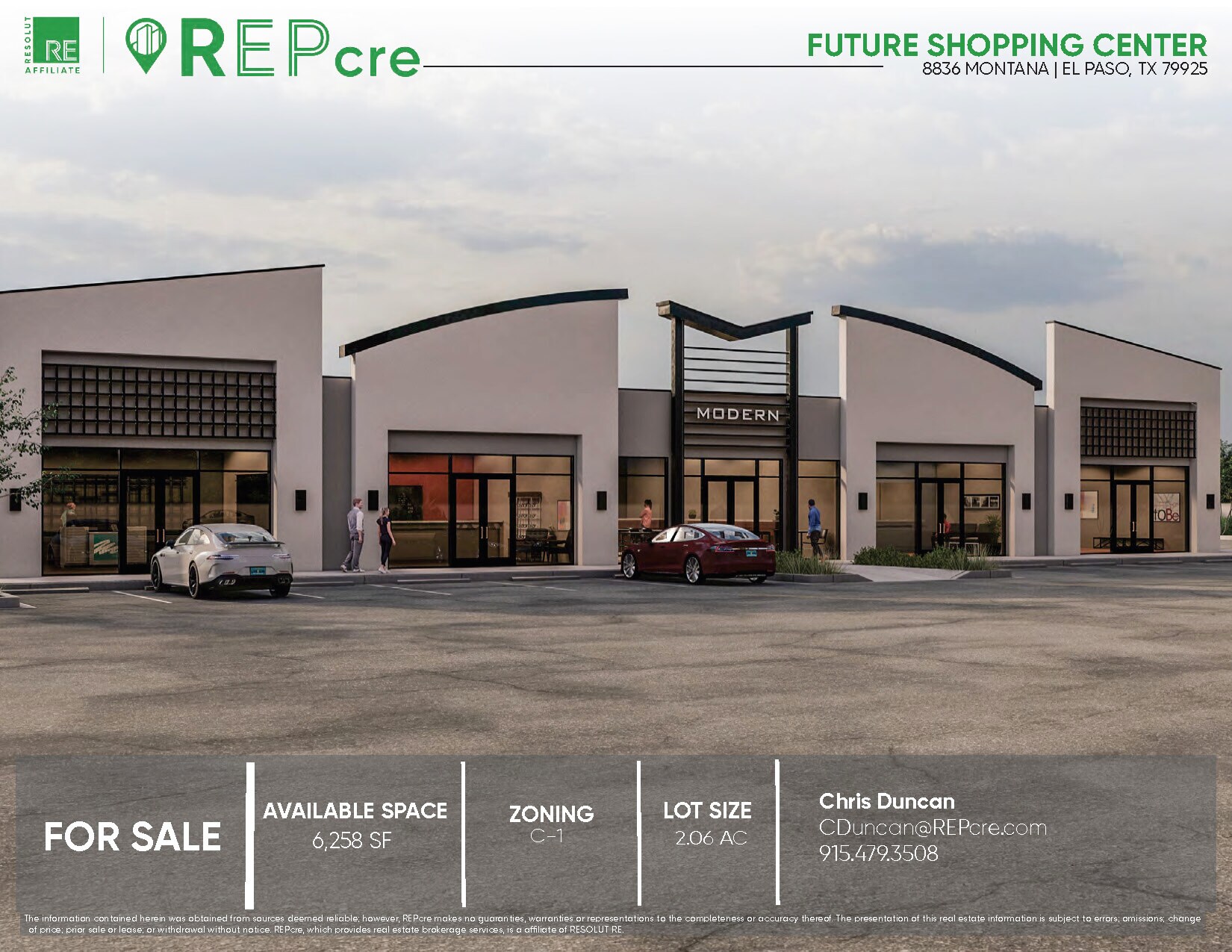 8836 Montana Ave, El Paso, TX à vendre Photo de l’immeuble– Image 1 sur 5