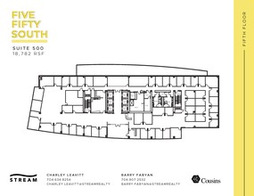 550 S Caldwell St, Charlotte, NC à louer Plan d’étage– Image 1 sur 1