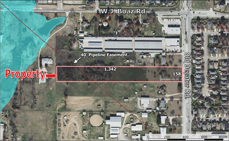 8005 Old Decatur Rd, Fort Worth, TX à vendre - Aérien – Image 2 sur 2