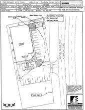 2158 Dauphin Island Pky, Mobile, AL à louer Plan de site– Image 2 sur 3