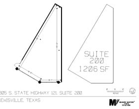 1305 State Highway 121, Lewisville, TX à louer Plan d’étage– Image 2 sur 2