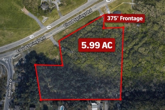 3632 Cloud Springs Rd, Ringgold, GA - Vue aérienne  vue de carte