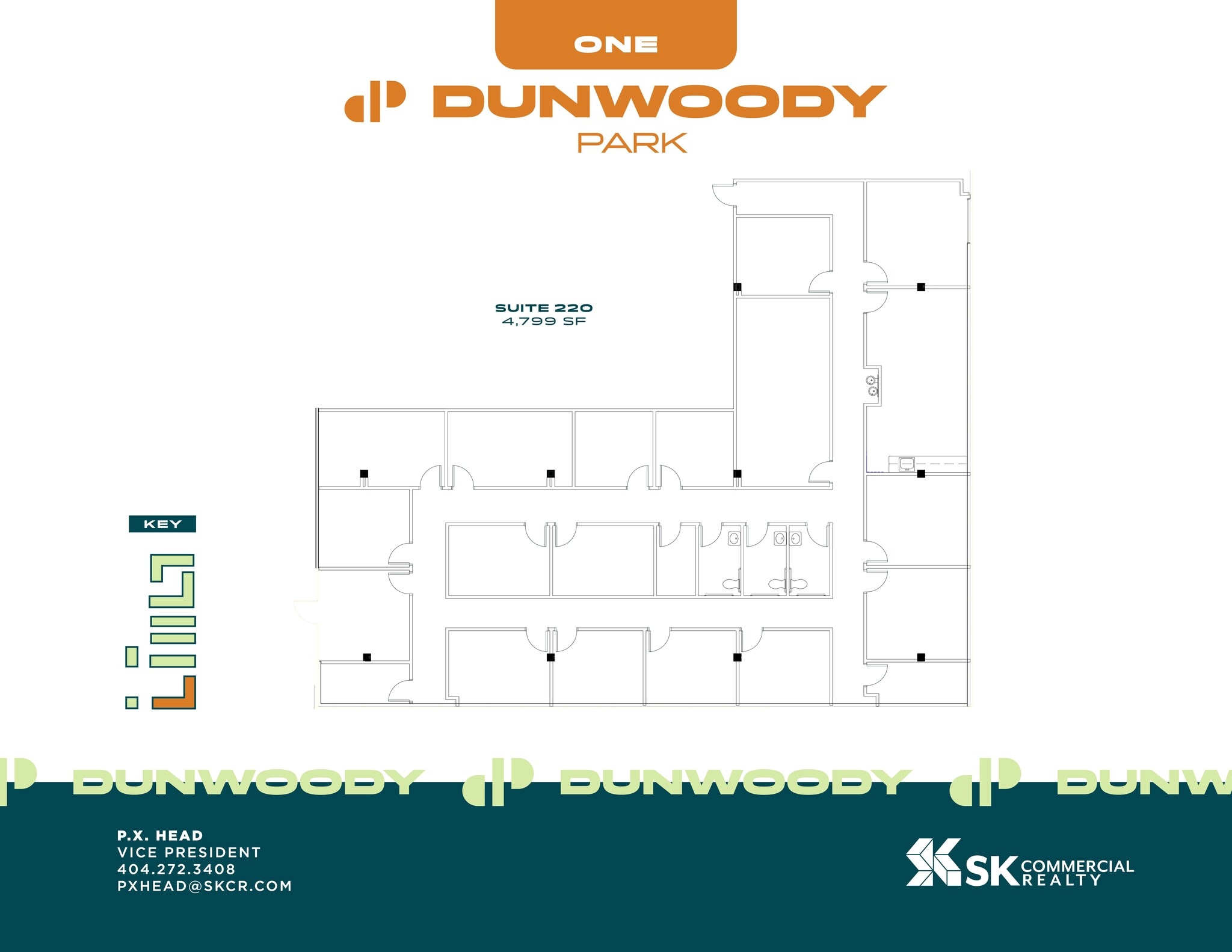 1 Dunwoody Park, Atlanta, GA à louer Plan de site– Image 1 sur 1