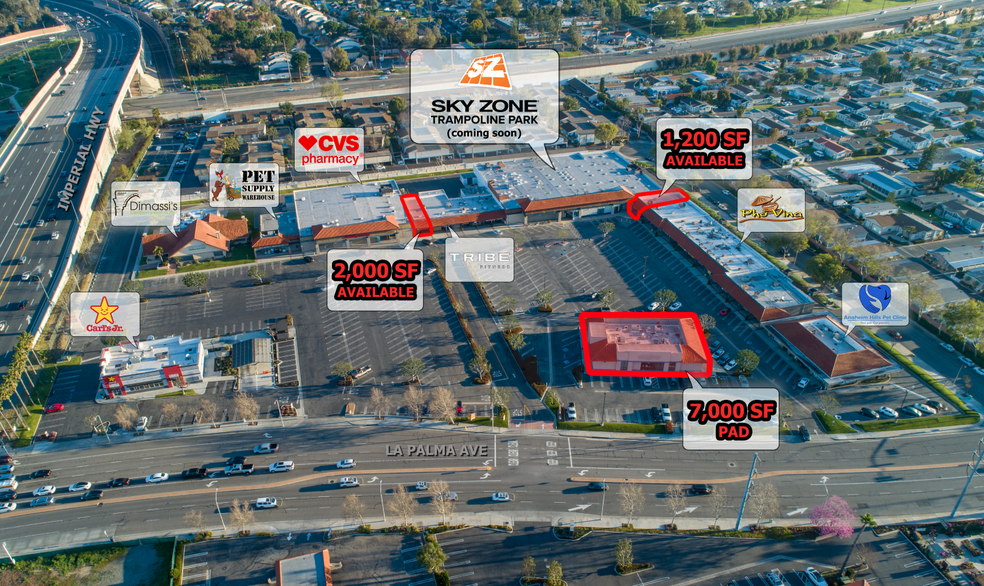 5729-5789 E La Palma Ave, Anaheim, CA à louer - Photo de l’immeuble – Image 1 sur 14