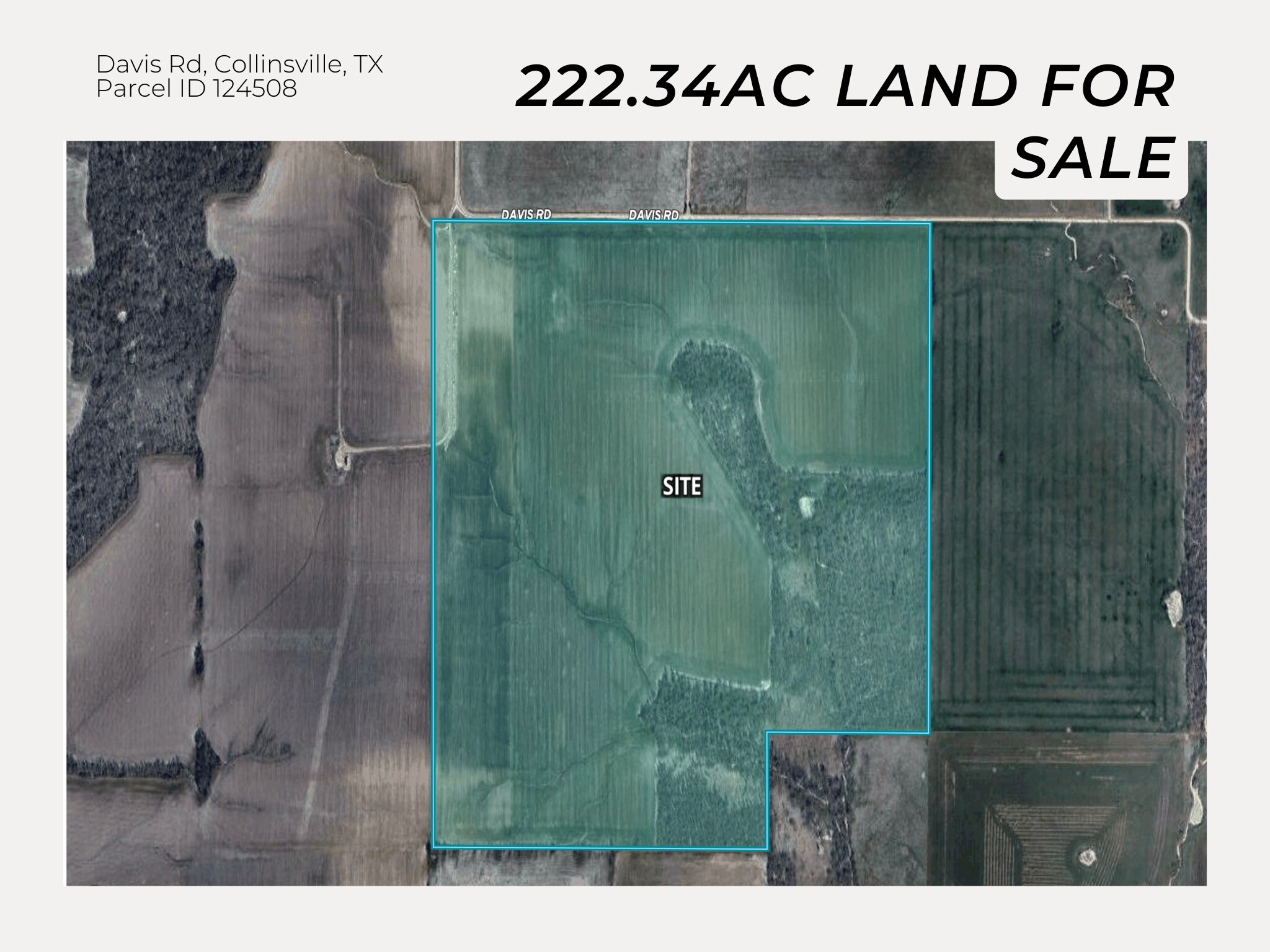 2878 Davis Road, Collinsville, TX à vendre Photo principale– Image 1 sur 7