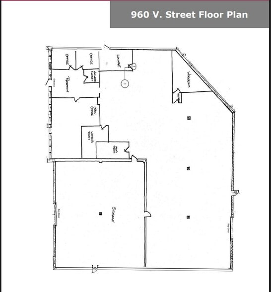 960 V St NE, Washington, DC à louer - Plan d’étage – Image 2 sur 6