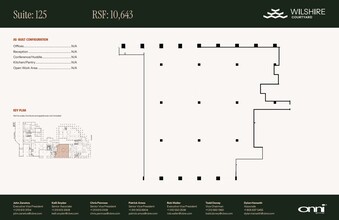 5700 Wilshire Blvd, Los Angeles, CA à louer Plan d’étage– Image 1 sur 1