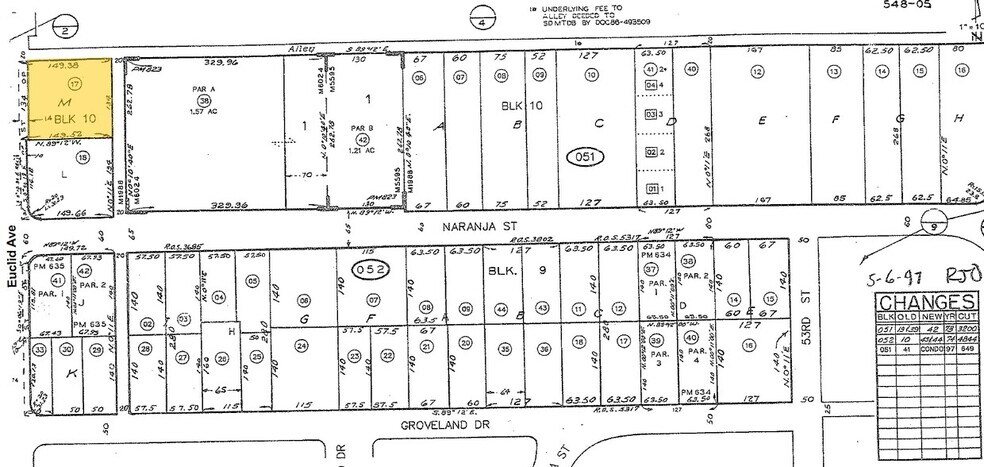 409 Euclid Ave, San Diego, CA à vendre - Plan cadastral – Image 2 sur 8