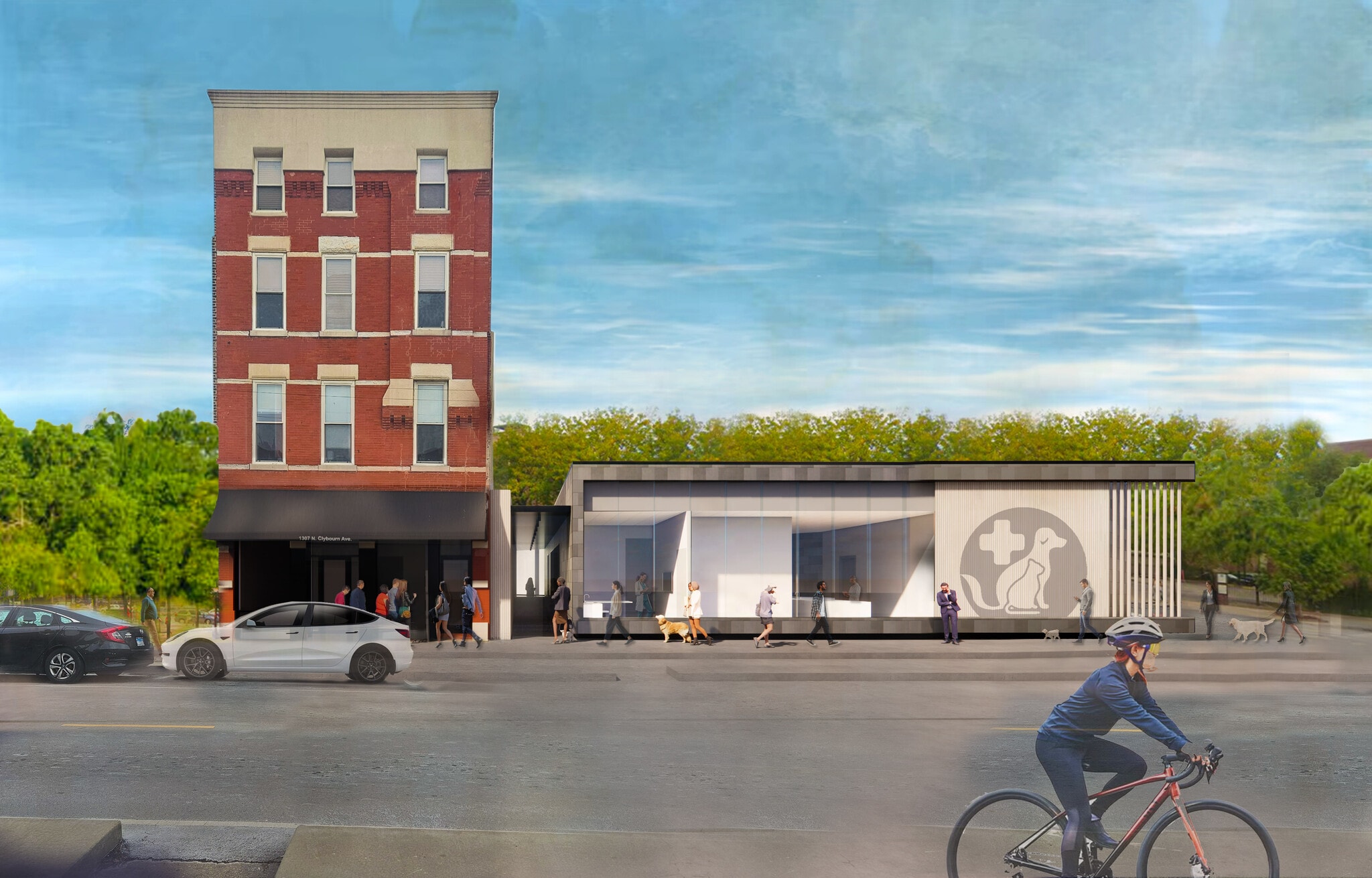 1301-1307 N Clybourn St, Chicago, IL à louer Photo de l’immeuble– Image 1 sur 6