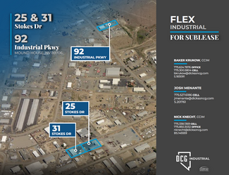 Plus de détails pour 92 Industrial Pky, Mound House, NV - Industriel/Logistique à louer