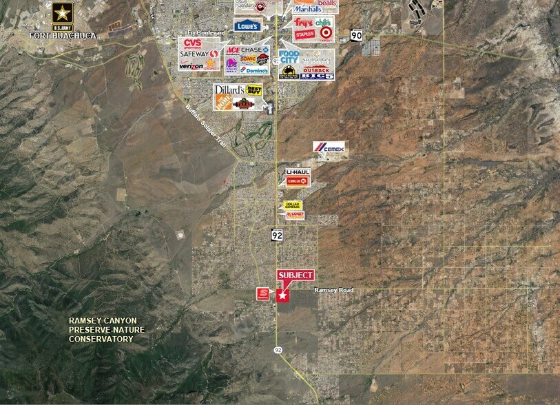 SEC Ramsey Rd & Hwy 92, Hereford, AZ à vendre - Photo de l’immeuble – Image 2 sur 2