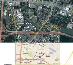 5701 Cleveland St, Virginia Beach, VA - Vue aérienne  vue de carte