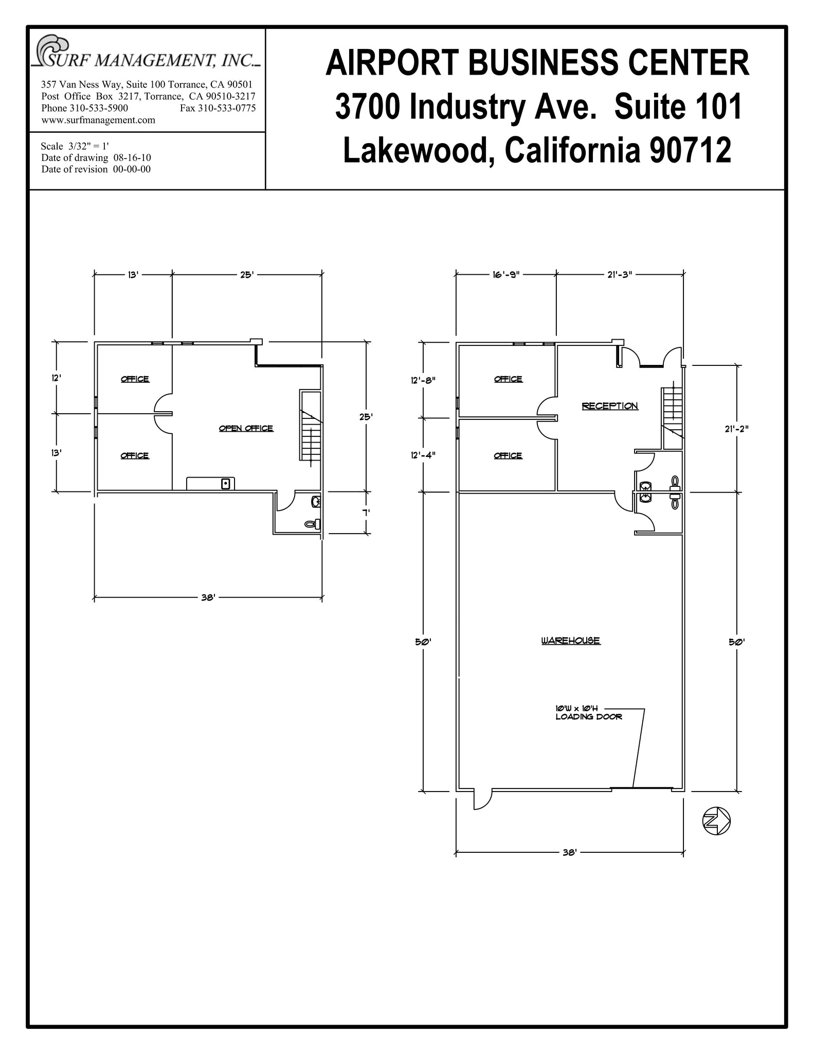 3700 N Industry Ave, Lakewood, CA à louer Plan de site– Image 1 sur 1