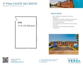 6912 Main St, Downers Grove, IL à louer Plan d’étage– Image 1 sur 1