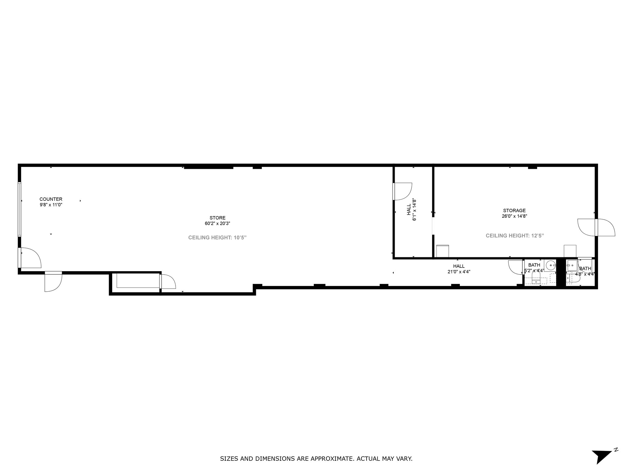 338 2nd St, Jersey City, NJ à louer Plan d’étage– Image 1 sur 11