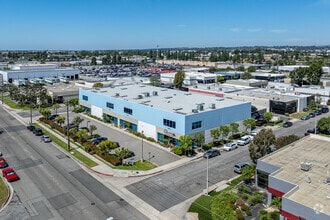 3021-3035 E La Jolla St, Anaheim, CA - Vue aérienne vue de carte