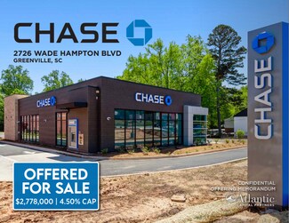 Plus de détails pour 2726 Wade Hampton Blvd, Greenville, SC - Local commercial à vendre