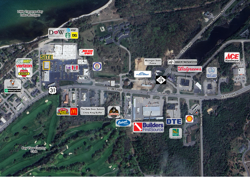 1133 N US Highway 31, Petoskey, MI à louer - Photo de l’immeuble – Image 1 sur 1