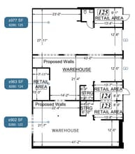 8280 Clairemont Mesa Blvd, San Diego, CA à louer Plan d’étage– Image 1 sur 1