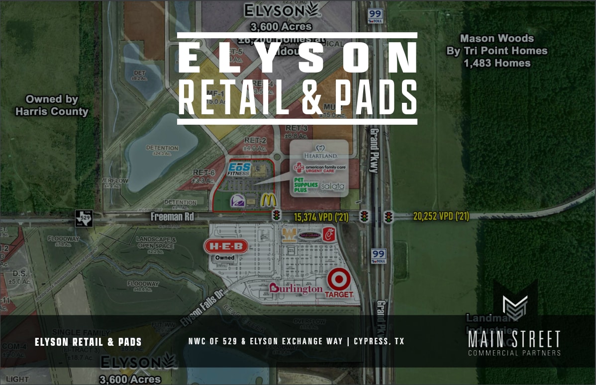 NWC of FM 529 & Elyson Exchange Way, Katy, TX à louer Photo de l’immeuble– Image 1 sur 4