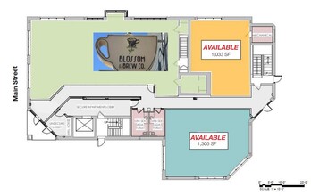 130 Main St, Menasha, WI à louer Plan d’étage– Image 1 sur 1