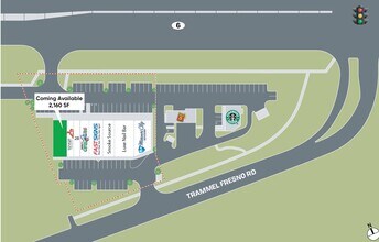 9612 Highway 6, Missouri City, TX à louer Plan de site– Image 1 sur 1