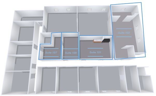 400 N Washington St, Falls Church, VA à louer Plan d’étage– Image 1 sur 1