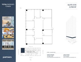1201 Louisiana St, Houston, TX à louer Plan de site– Image 1 sur 2
