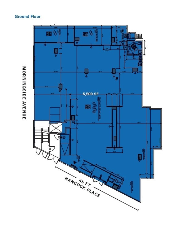 362 W 125th St, New York, NY à louer Plan d’étage– Image 1 sur 8