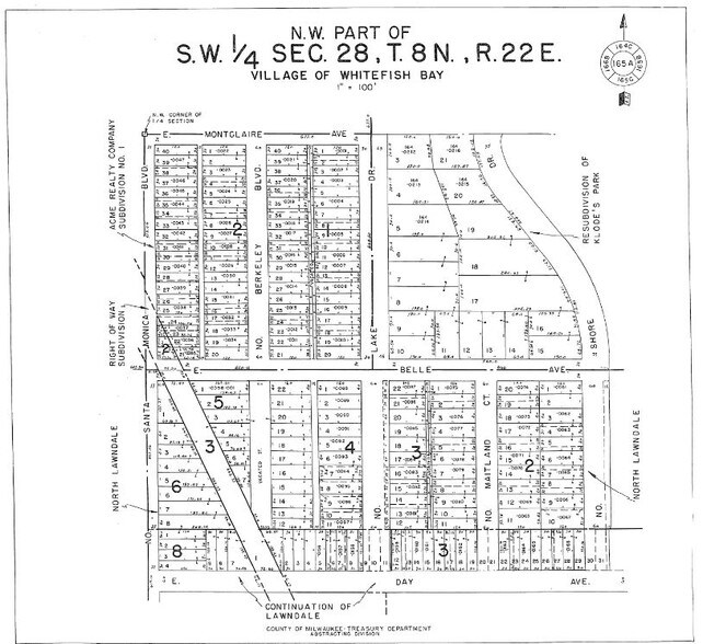 412-424 E Silver Spring Dr, Milwaukee, WI à vendre - Plan cadastral – Image 2 sur 2