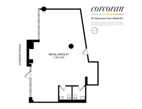 97 Glenmore Ave, Brooklyn, NY à louer Plan d’étage– Image 2 sur 2