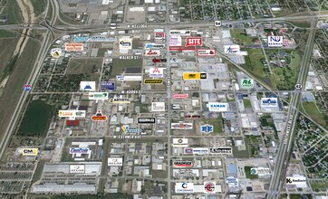 1010 S West St, Wichita, KS - Vue aérienne vue de carte