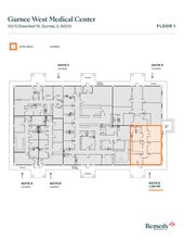 3 S Greenleaf Ave, Gurnee, IL à louer Plan d’étage– Image 1 sur 1