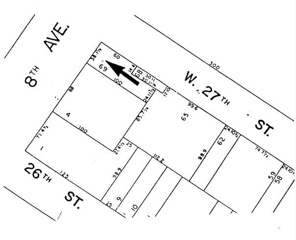 336-338 Eighth Ave, New York, NY à louer - Plan cadastral – Image 2 sur 5